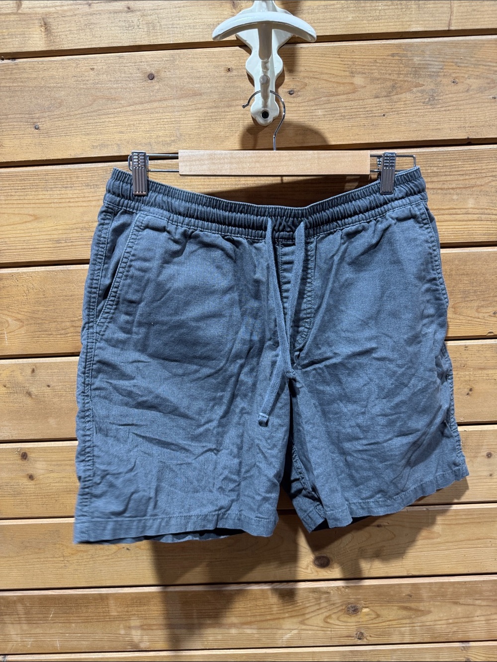 Vans Men's Drawstring Hybrid Shorts in Dusty Blue